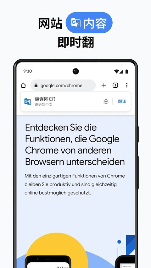 Google浏览器截图1